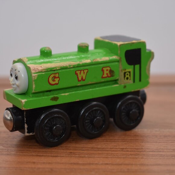 Duck GWR #8 Thomas the Tank Wooden Railway Train Engine Vintage Train 2003 - Picture 2 of 6